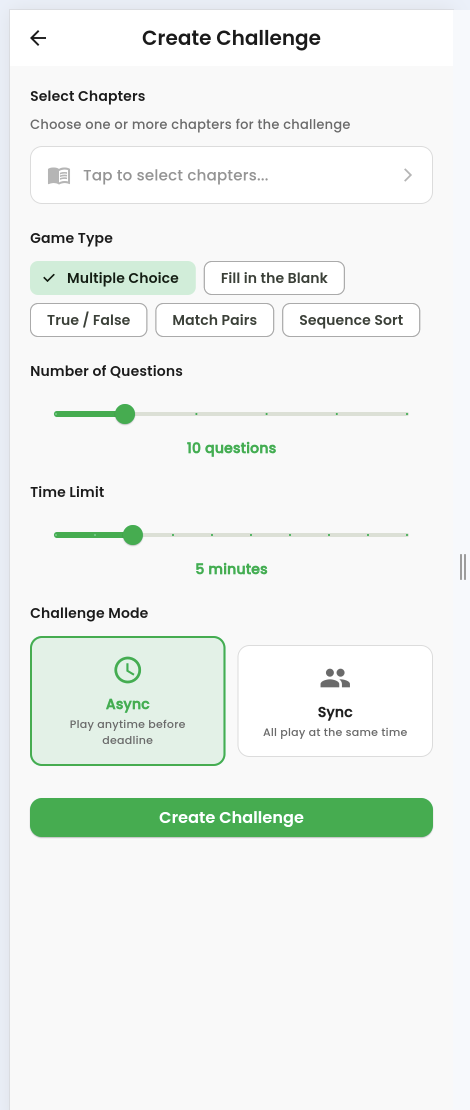 Challenge Friends